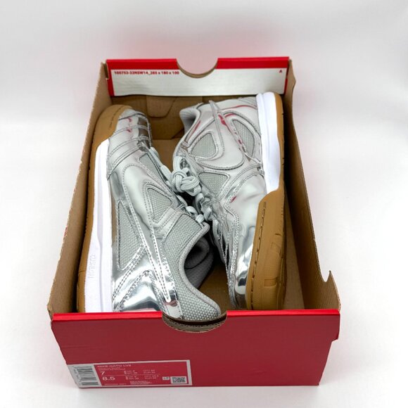 Nike Mens Gato LV8 Metallic Silver Shoes Sz 7 M / 8.5 W New IB3566-001